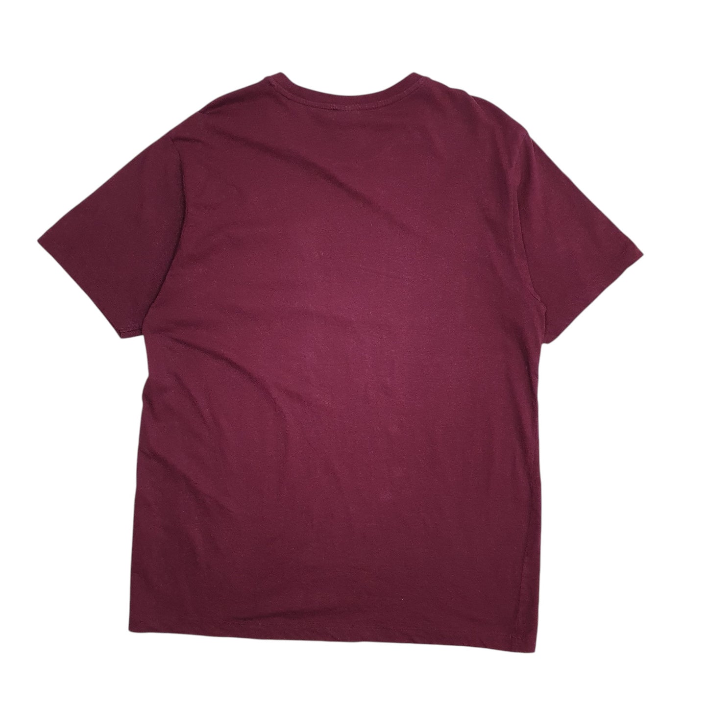 Mens Burgundy U.S. Polo Assn.   T Shirt
