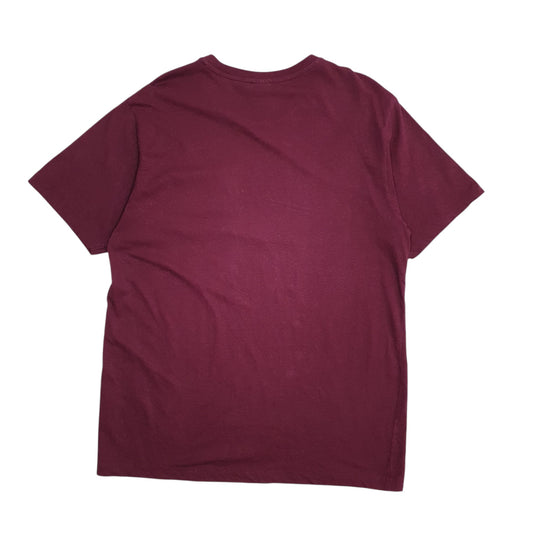 Mens Burgundy U.S. Polo Assn.   T Shirt