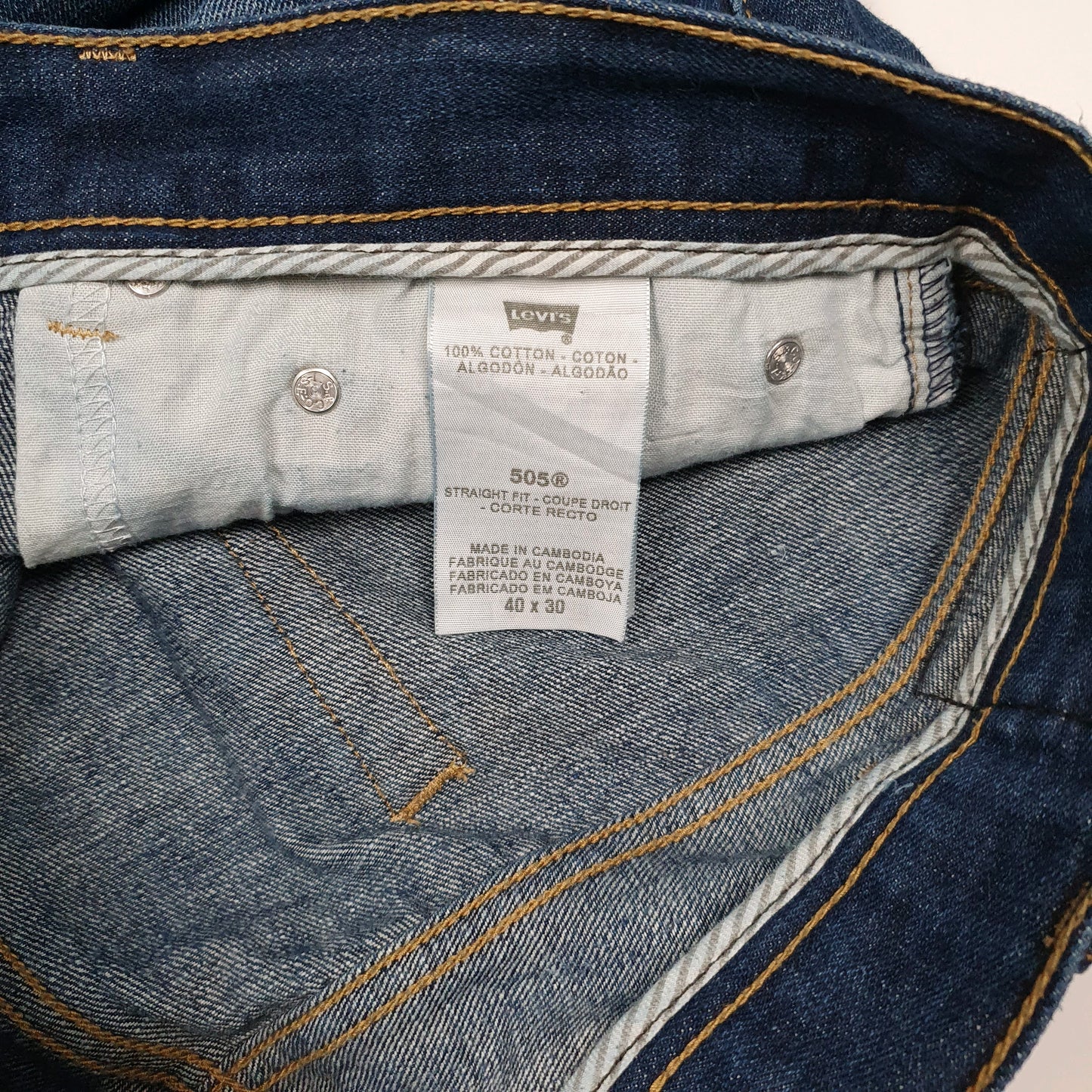 Mens Blue Levis   Jeans