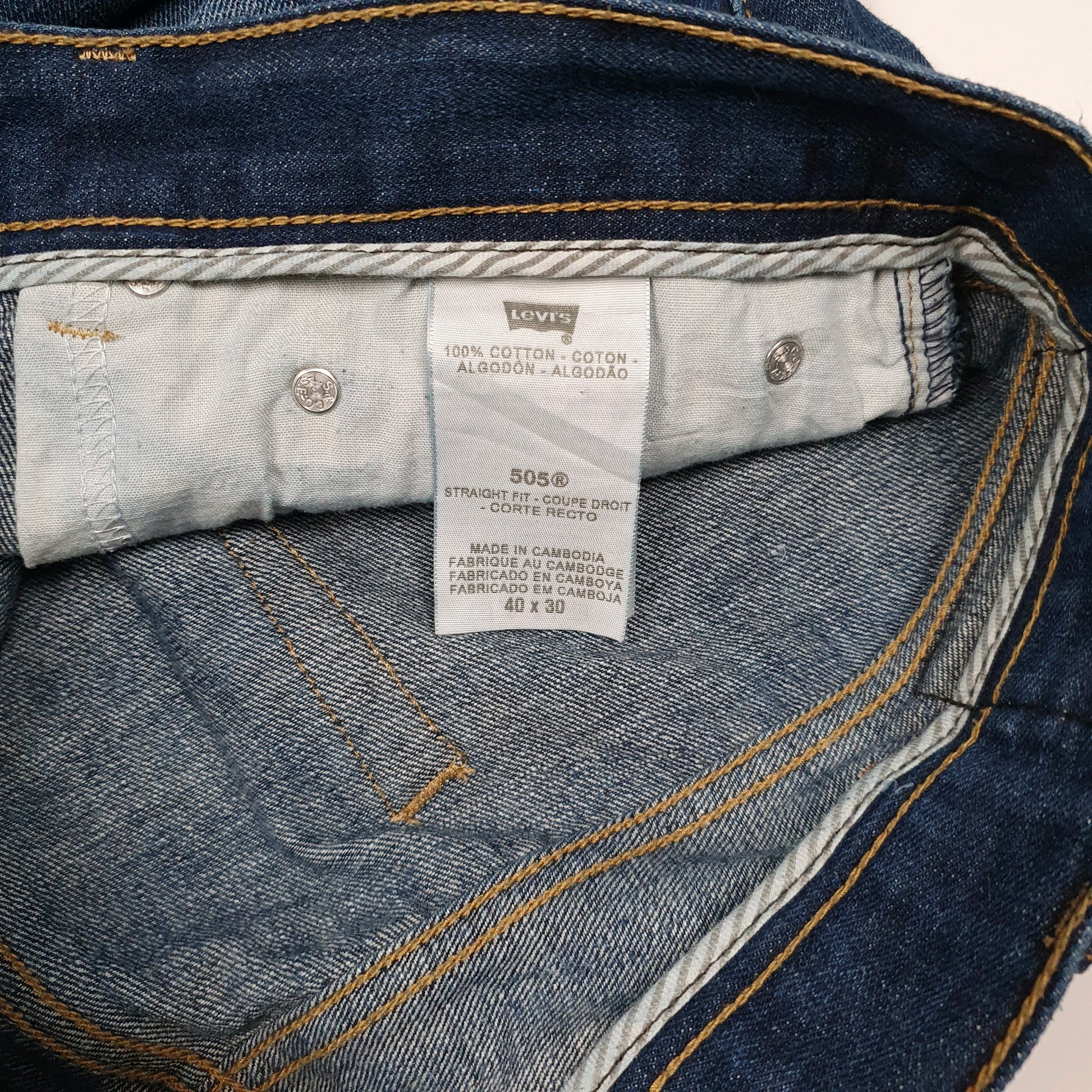Mens Blue Levis   Jeans