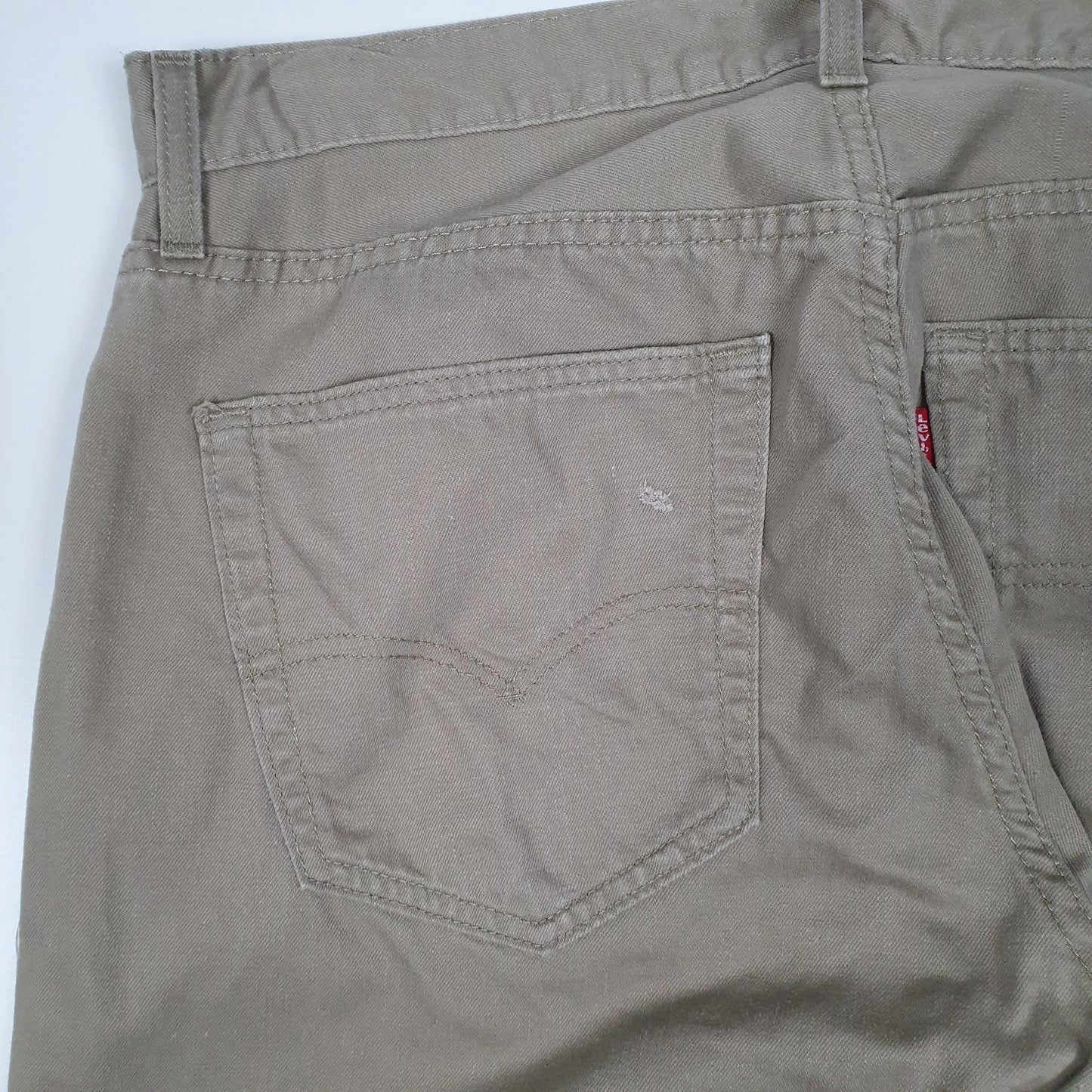 Mens Beige Levis 559  Trousers