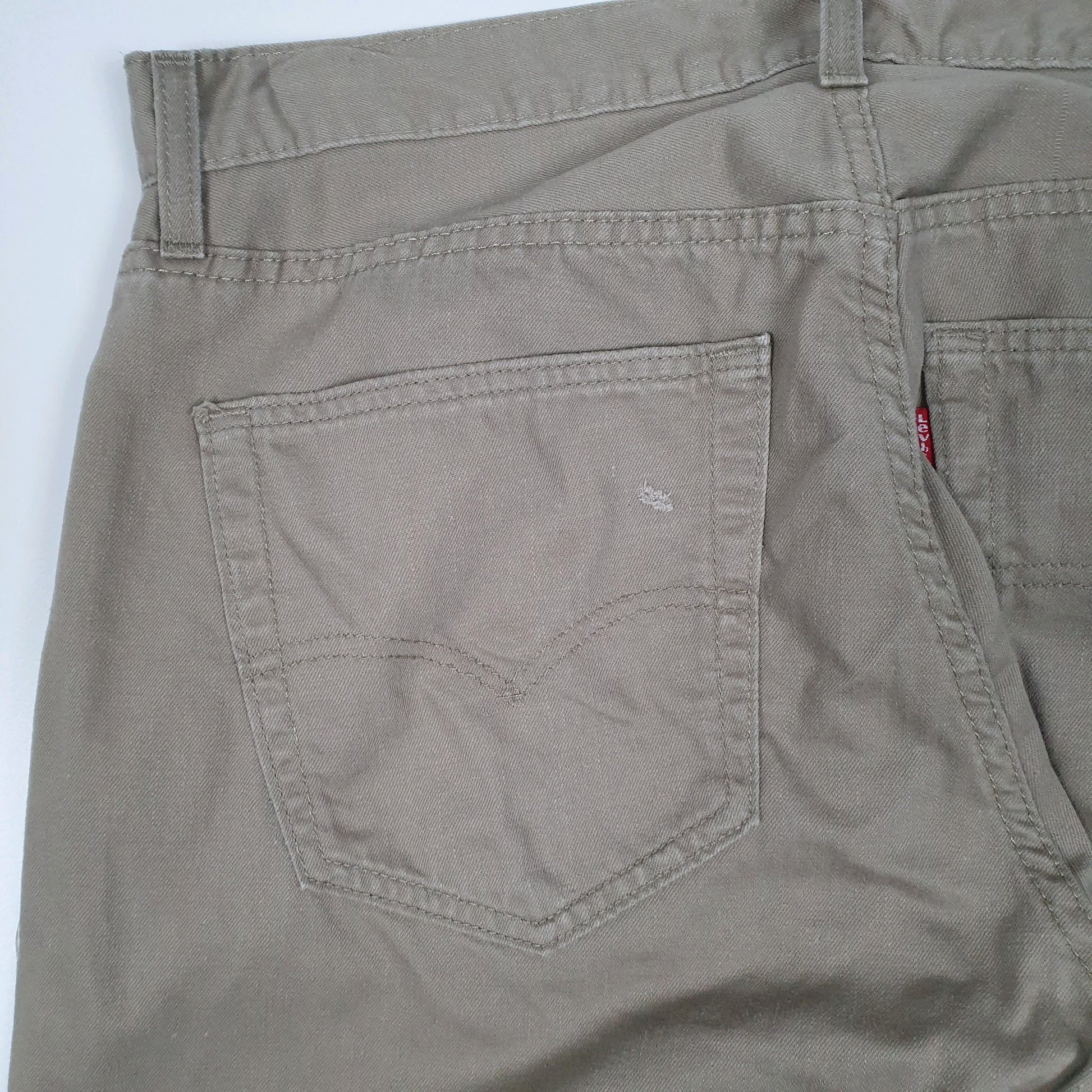 Mens Beige Levis 559  Trousers