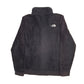 Womens Black The North Face Fluffy Full Zip Jumper