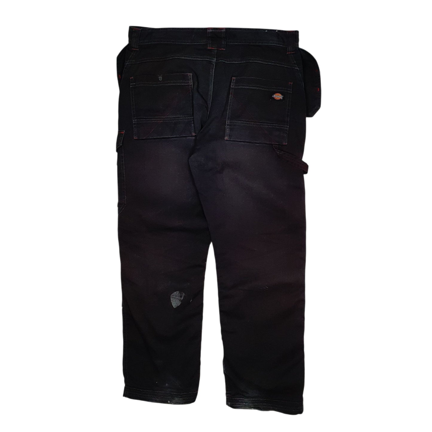 Mens Black Dickies Workwear  Trousers