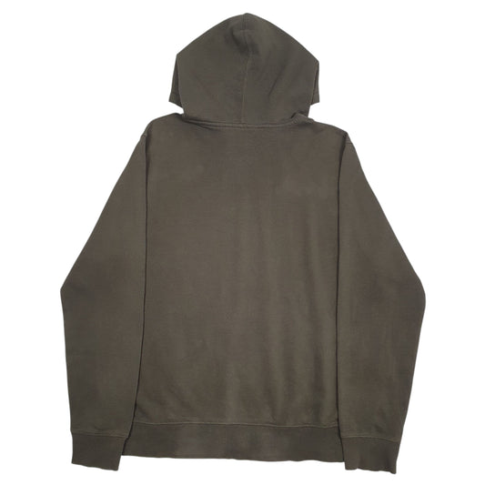 Mens Green The North Face Spellout Hoodie Jumper