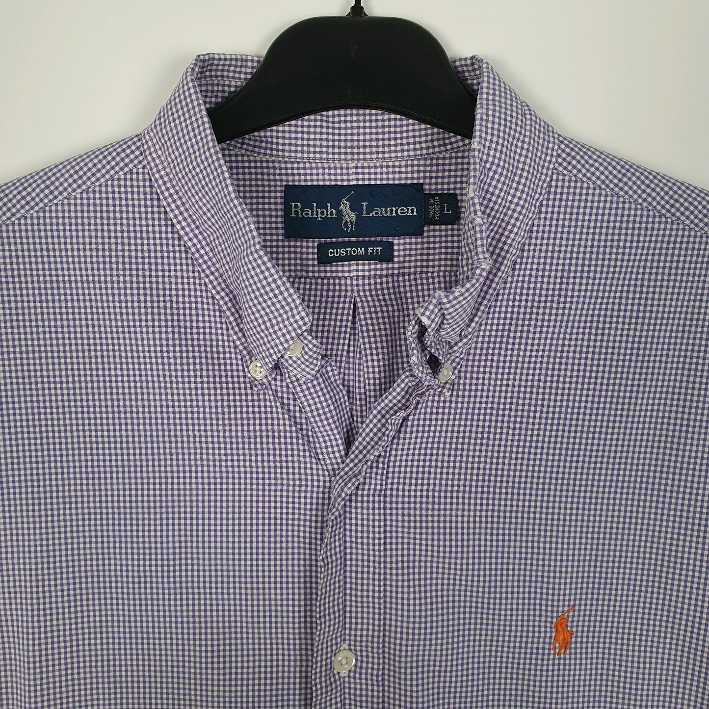 Mens Purple Ralph Lauren   Shirt