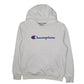 Mens White Champion  Hoodie Jumper