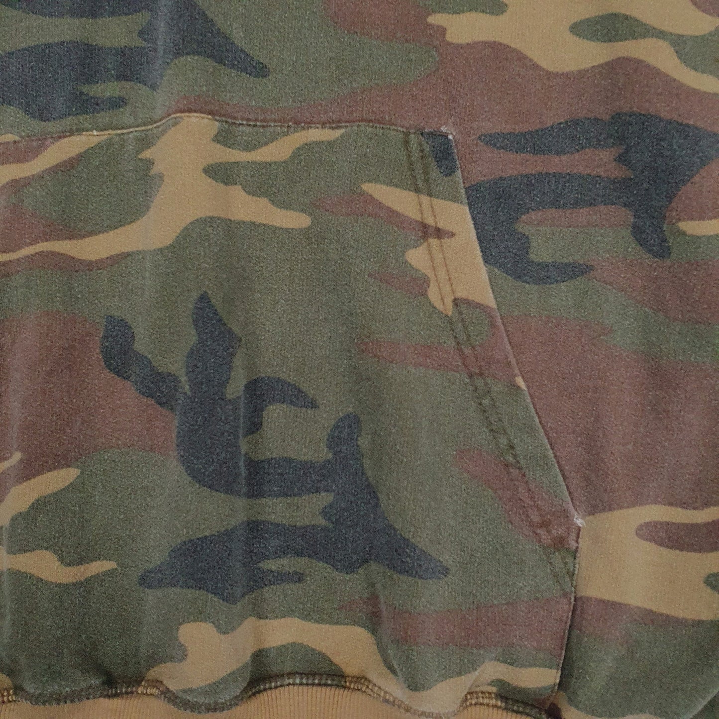 Mens Green Champion Spellout Hoodie Jumper