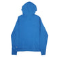 Mens Blue Champion Spellout Hoodie Jumper
