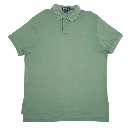 Mens Green Polo Ralph Lauren  Short Sleeve Polo Shirt