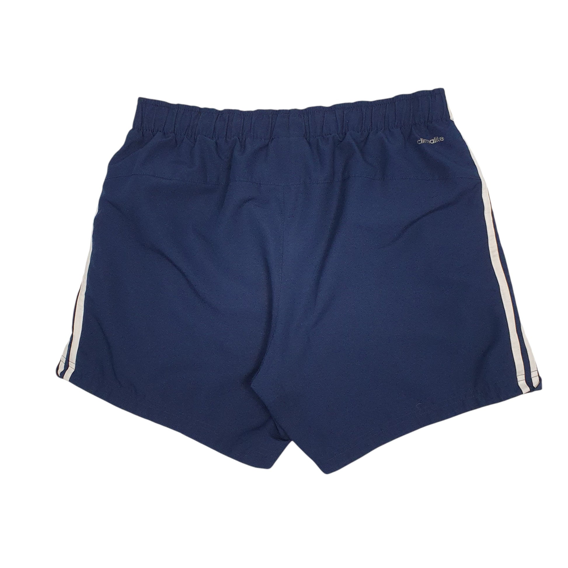 Mens Navy Adidas Climalite  Shorts