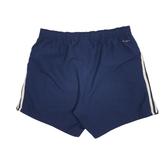 Mens Navy Adidas Climalite  Shorts
