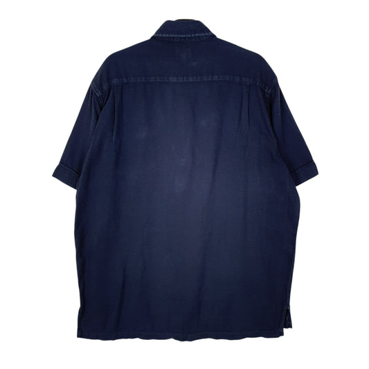Mens Navy Calvin Klein   Shirt