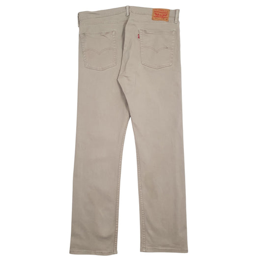 Mens Beige Levis   Jeans