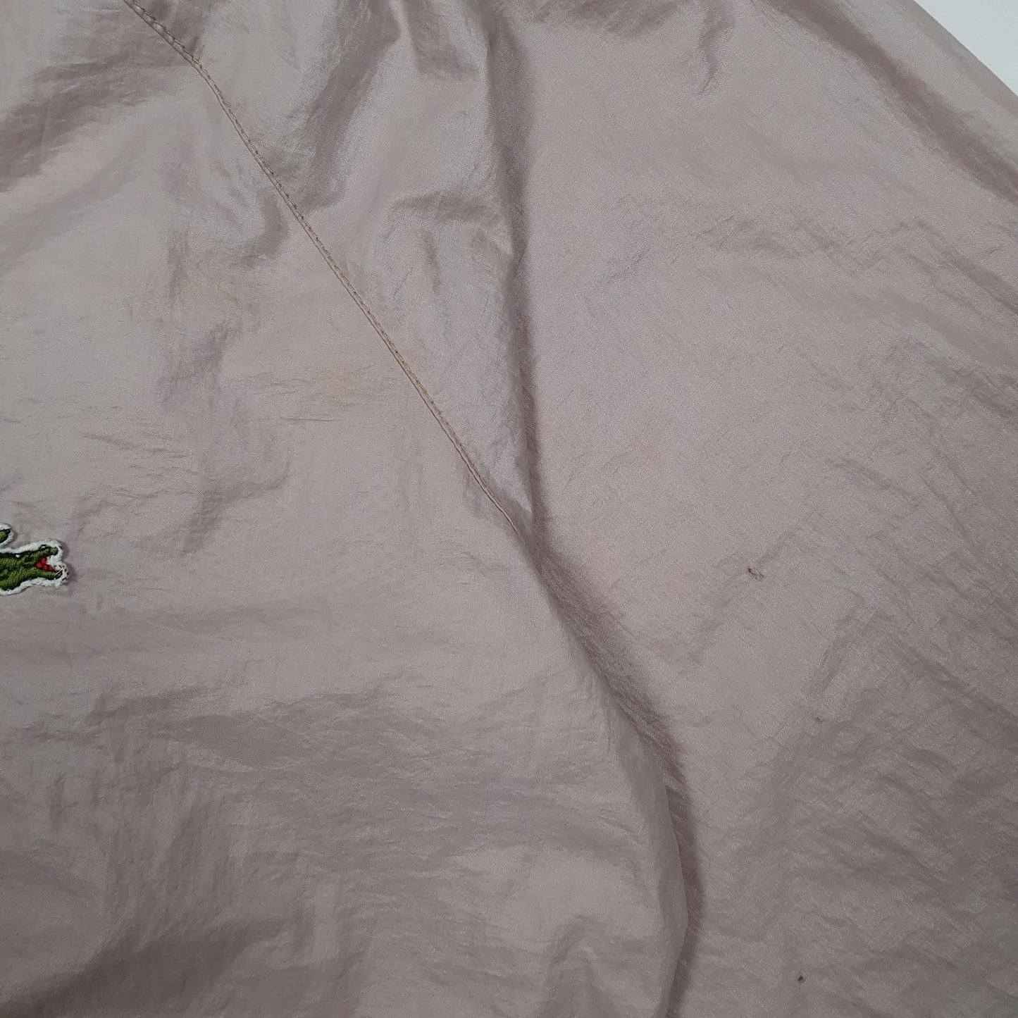 Mens Pink Lacoste Lightweight Vintage 80s 90s  Coat