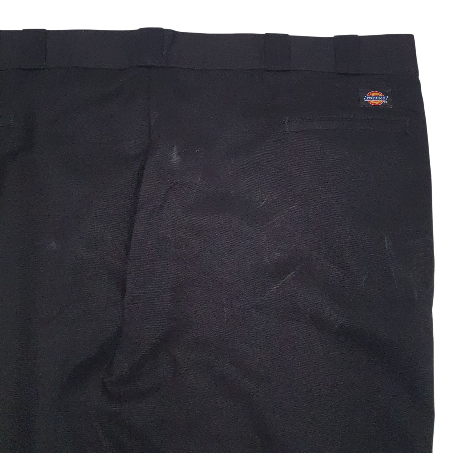 Mens Black Dickies   Trousers