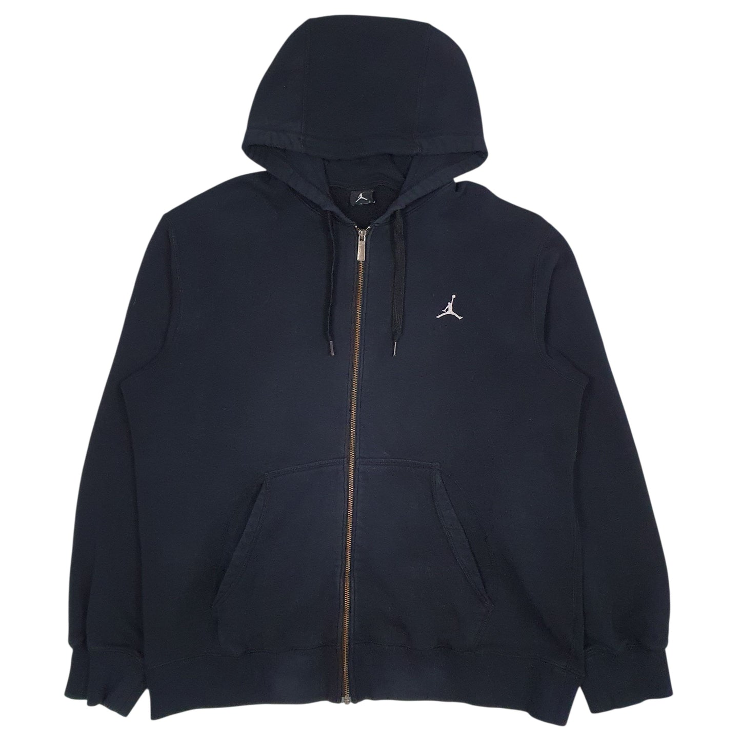 Mens Black Air Jordan  Full Zip Jumper