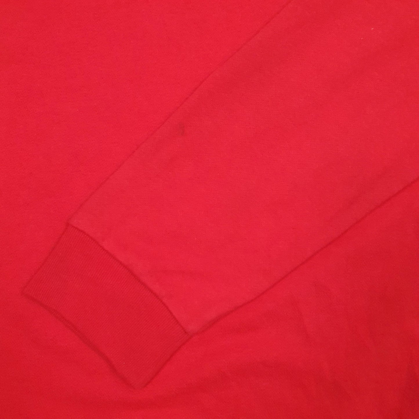 Mens Red Champion Spellout Lightweight Crewneck Jumper