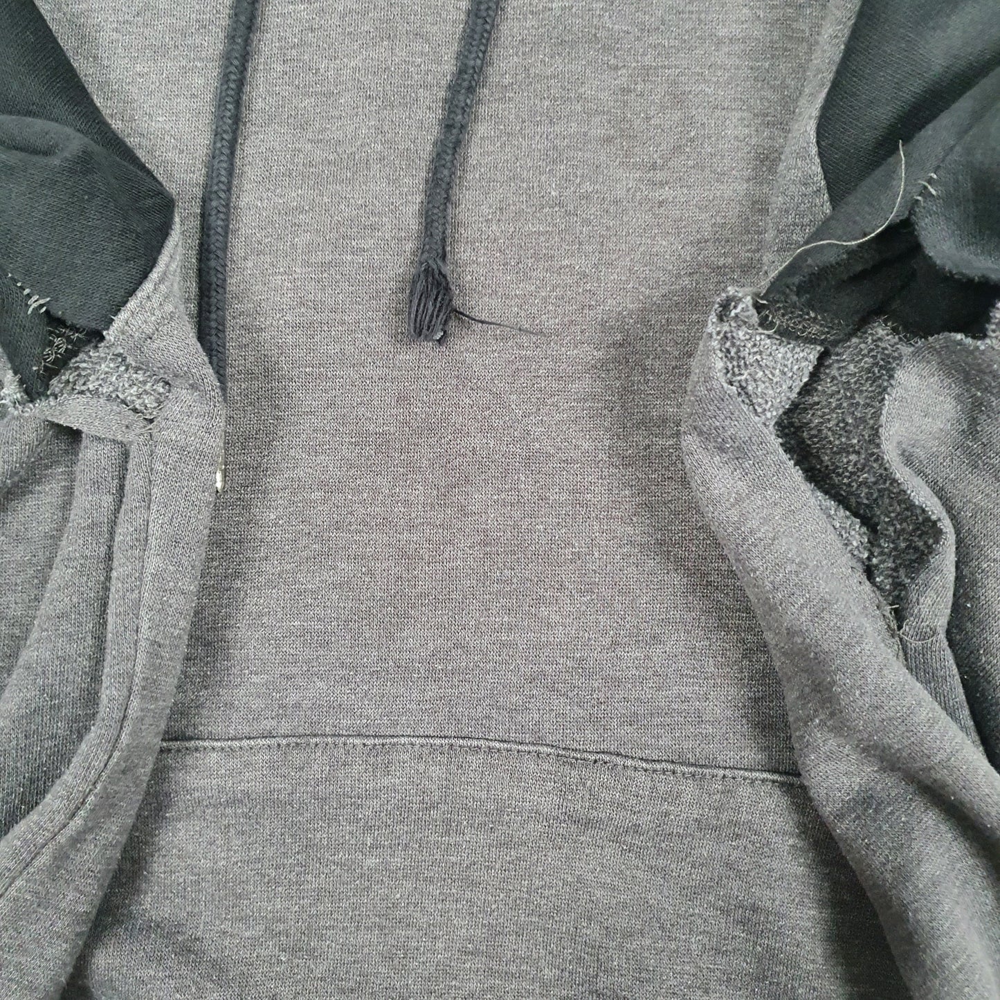 Mens Grey Champion  Hoodie Jumper