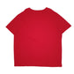 Mens Red Polo Ralph Lauren Polo Bear Football Quarter Zip T Shirt