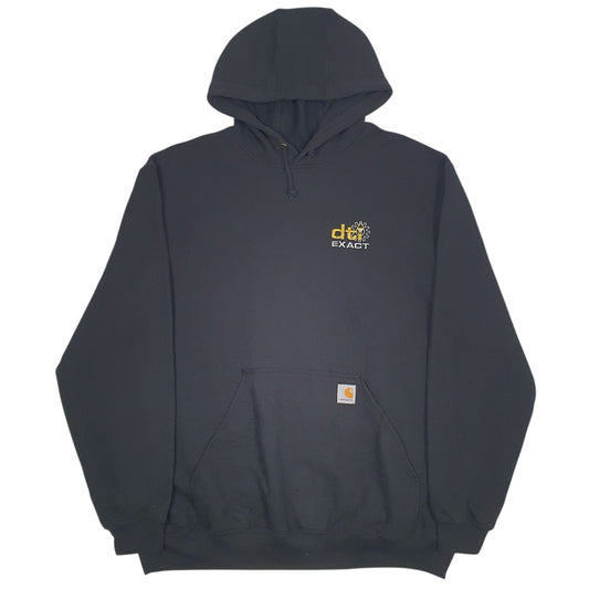 Mens Black Carhartt  Hoodie Jumper