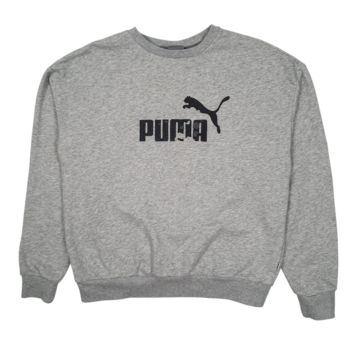 Womens Grey Puma  Crewneck Jumper