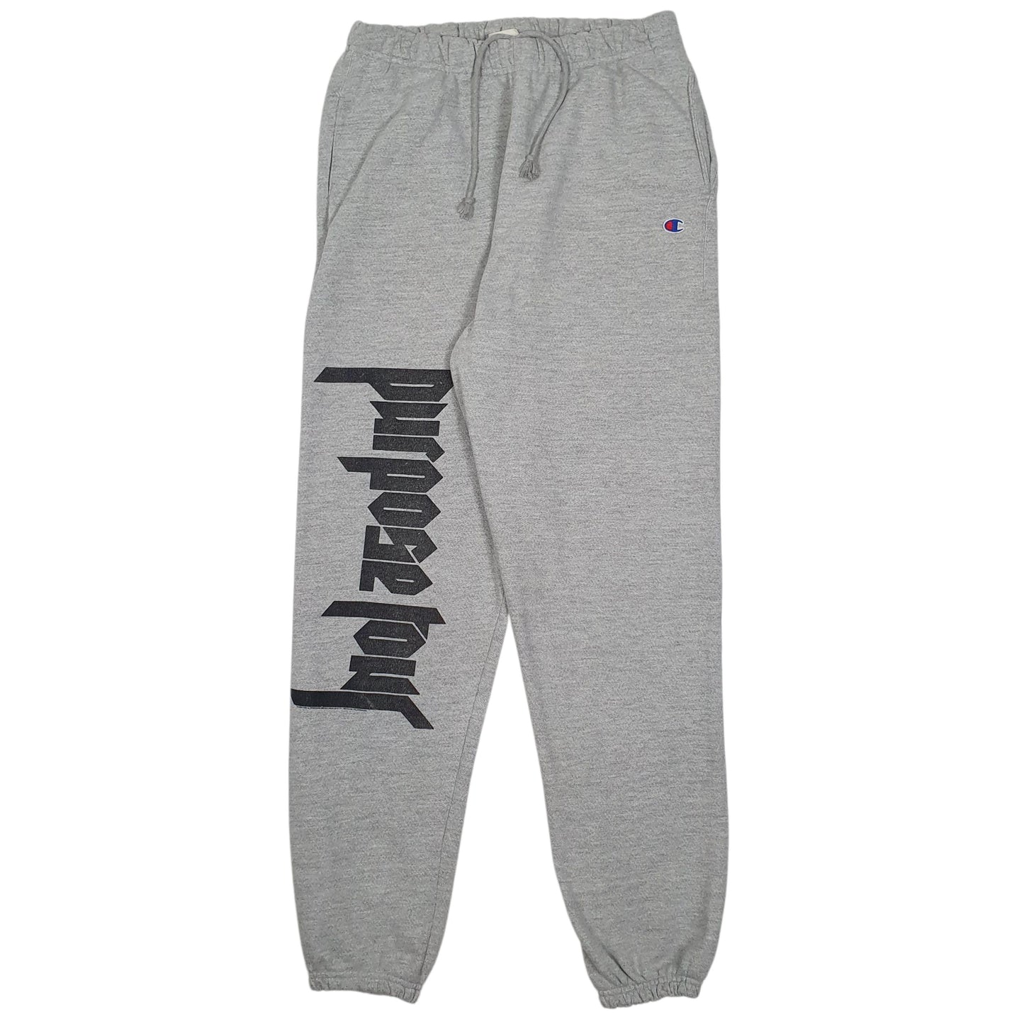 Mens Grey Champion Reverse Weave Jogger Trousers