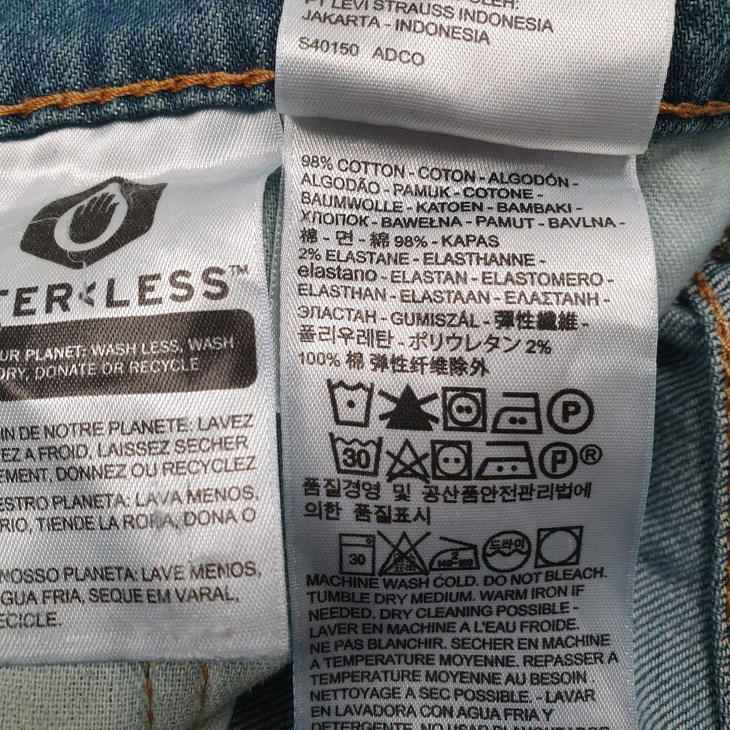 Mens Blue Levis   Jeans