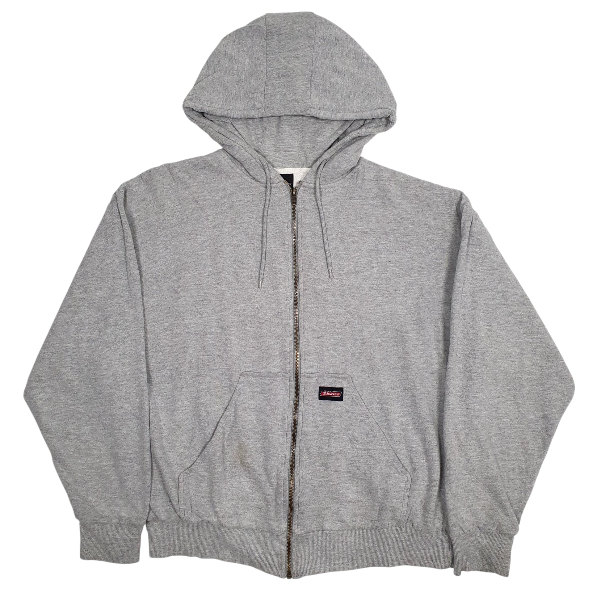 Mens Grey Dickies  Full Zip Jumper
