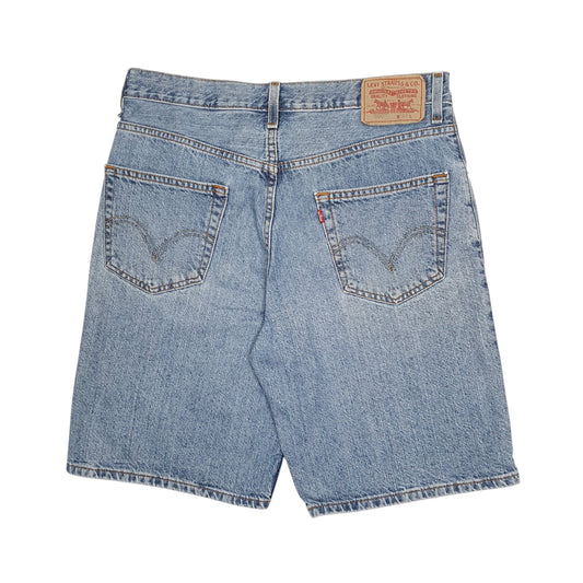 Mens Blue Levis 550 Vintage 2000s  Shorts