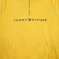 Womens Yellow Tommy Hilfiger Spellout Quarter Zip Jumper