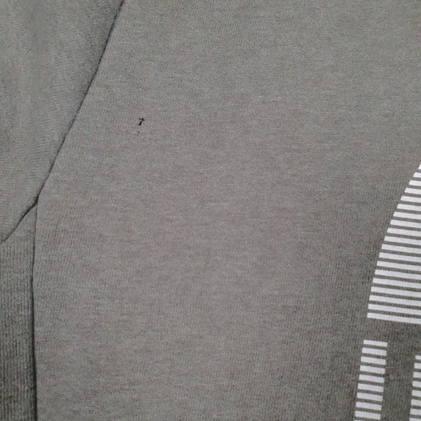 Mens Grey The North Face Spellout Hoodie Jumper