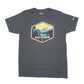 Mens Grey Columbia Sportswear Company Rocky Mountain Short Sleeve T Shirt