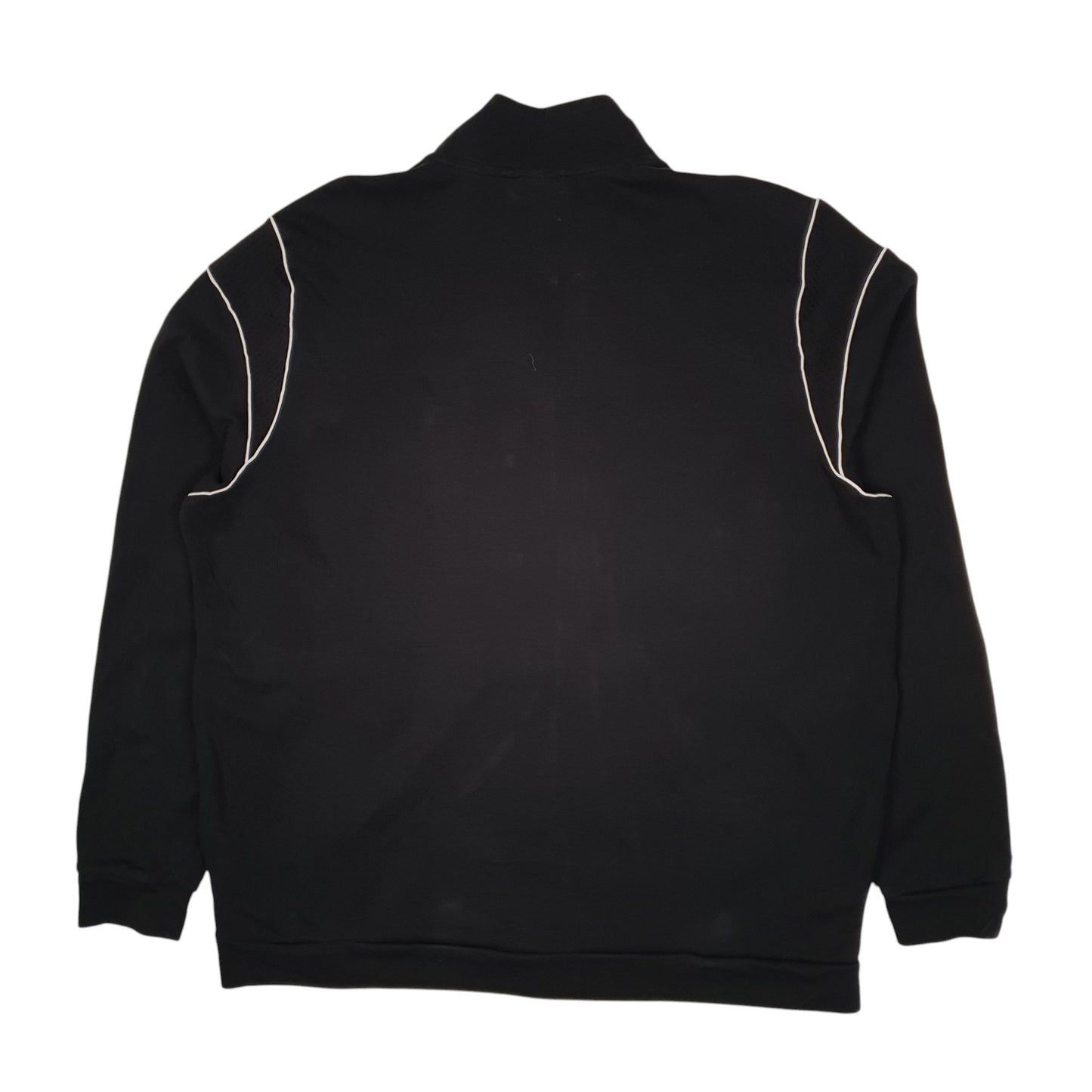 Mens Black Puma Track Top Full Zip Jumper