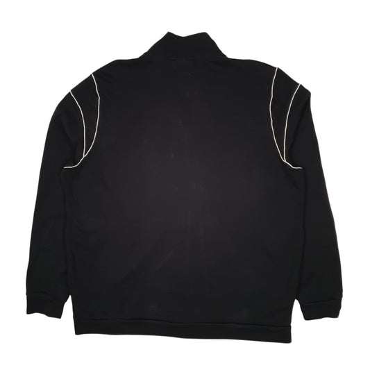 Mens Black Puma Track Top Full Zip Jumper