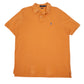 Mens Orange Polo Ralph Lauren  Short Sleeve Polo Shirt