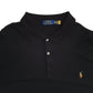 Mens Black Polo Ralph Lauren Stretch  Polo Shirt