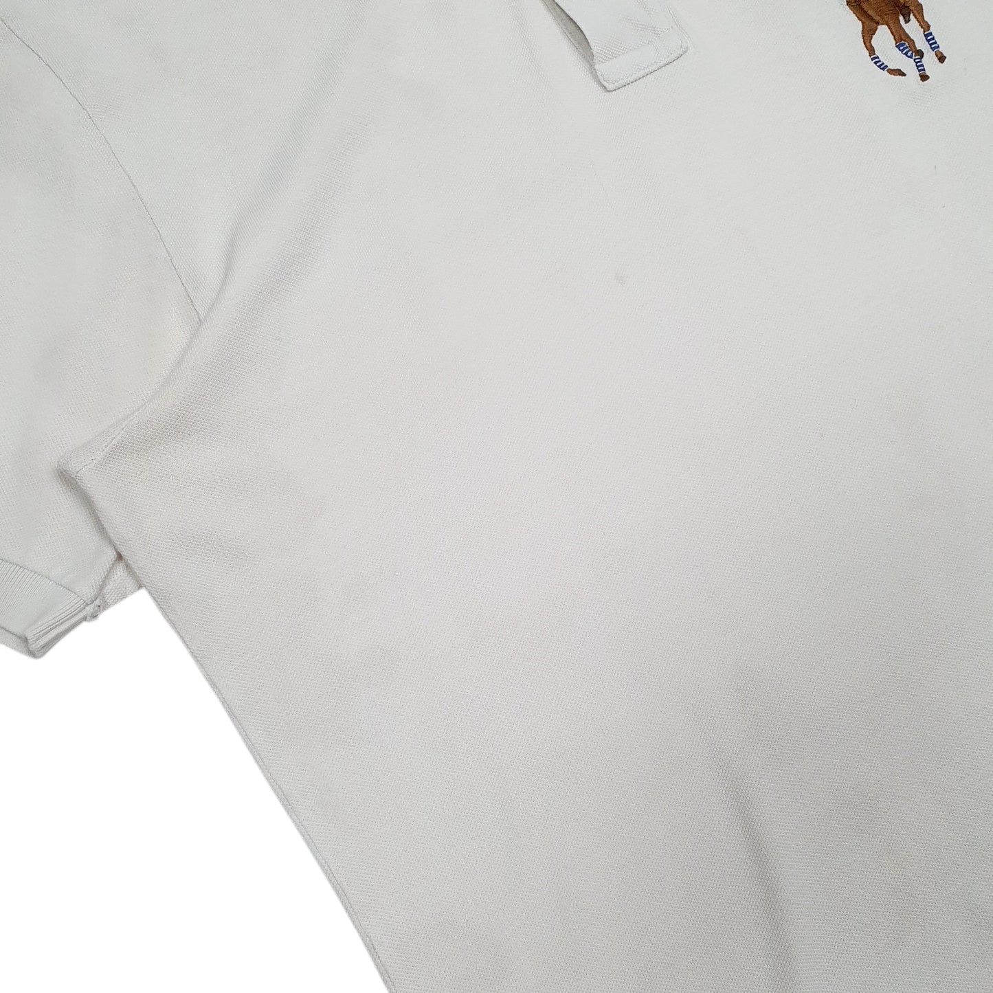 Mens White Polo Ralph Lauren   Polo Shirt