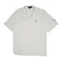 Mens White Polo Ralph Lauren Golf Short Sleeve Polo Shirt