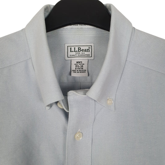 Mens Blue L.L.Bean   Shirt