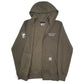 Mens Green Carhartt  Full Zip Jumper
