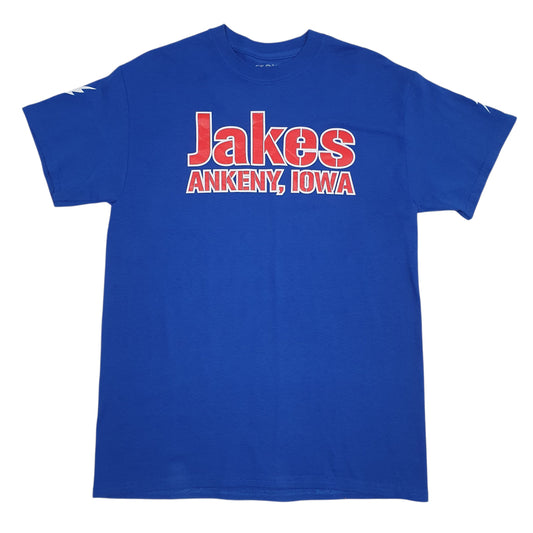 Mens Blue Gildan  Short Sleeve T Shirt