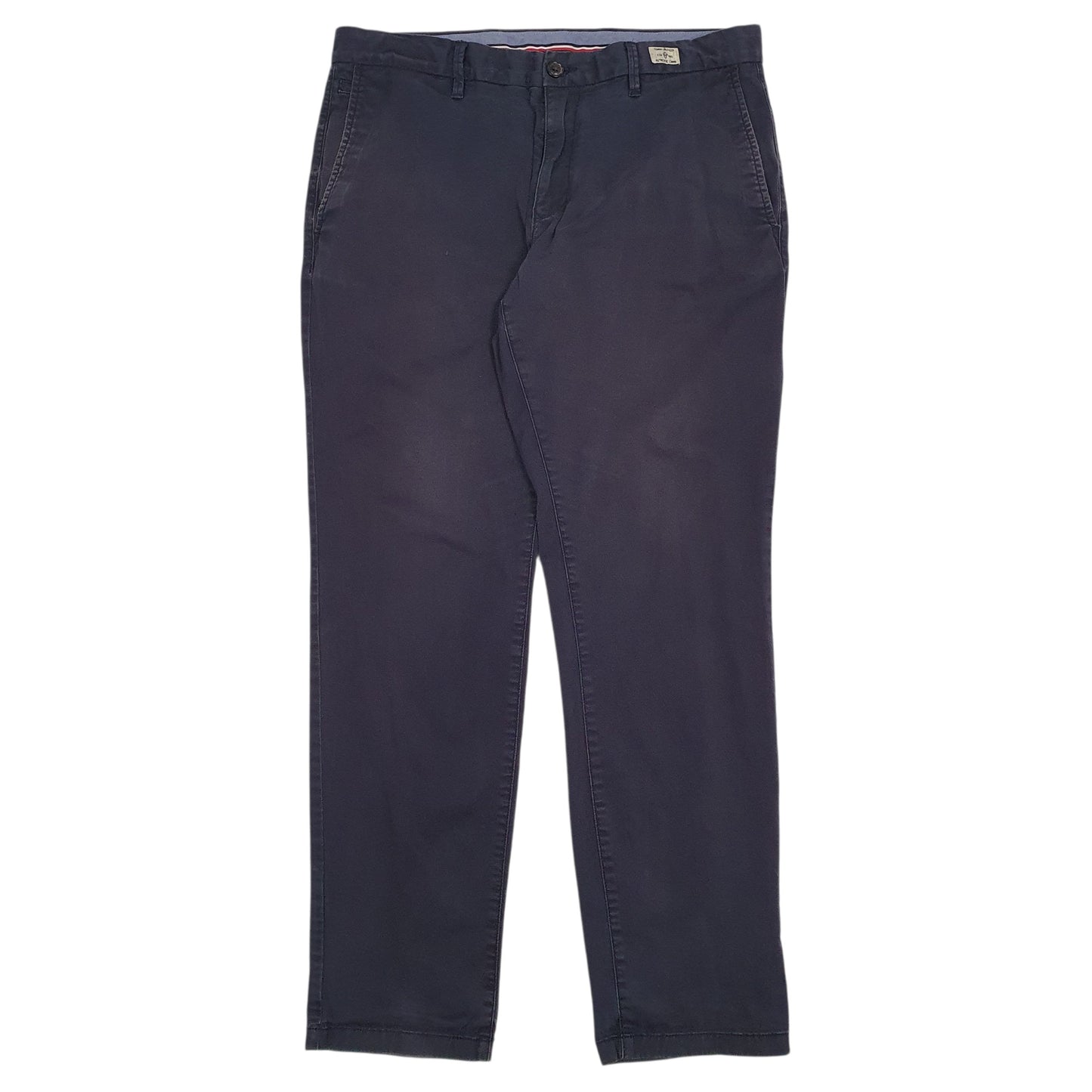 Mens Navy Tommy Hilfiger  Chino Trousers