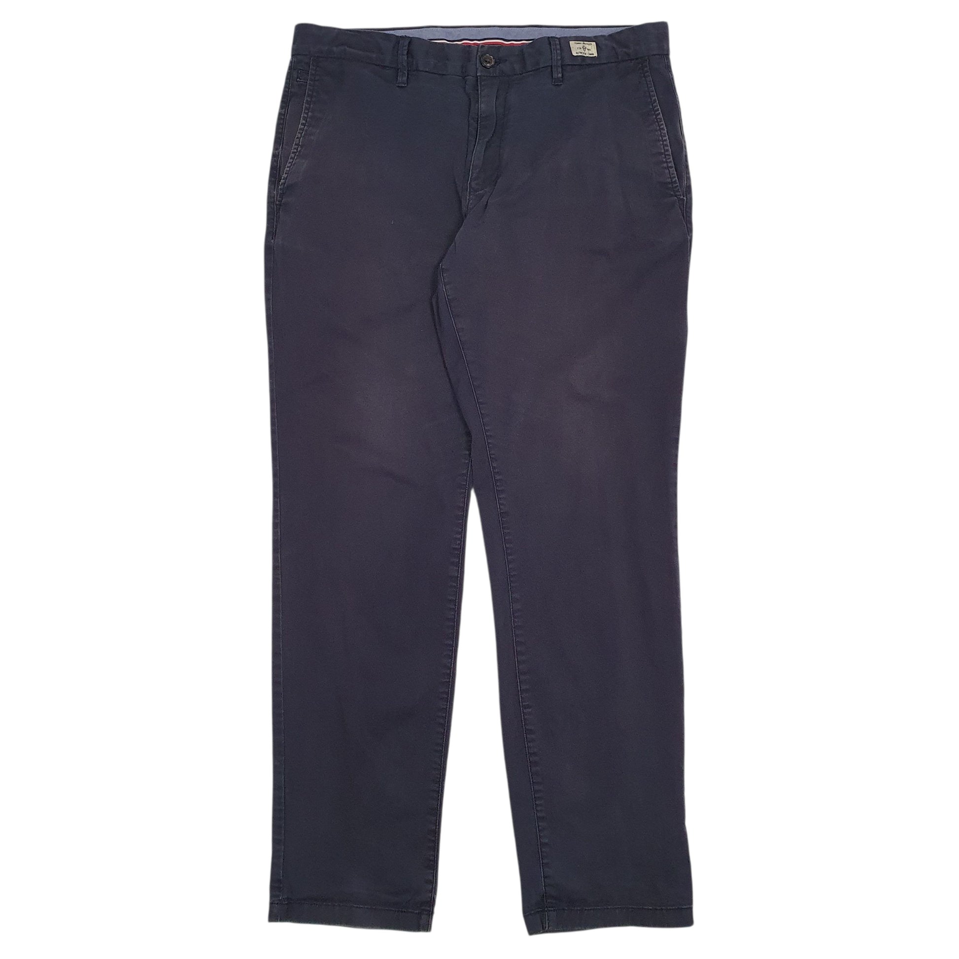 Mens Navy Tommy Hilfiger  Chino Trousers