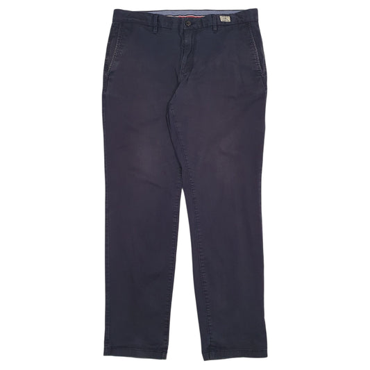 Mens Navy Tommy Hilfiger  Chino Trousers