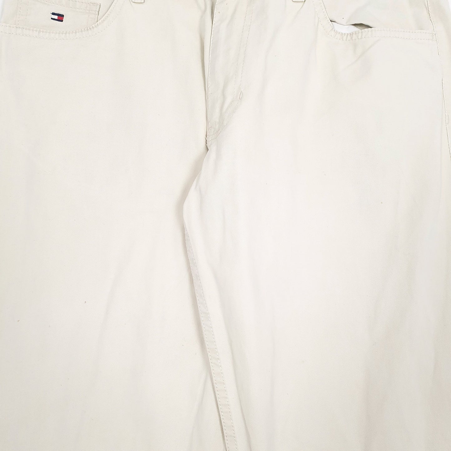 Mens Cream Tommy Hilfiger   Trousers