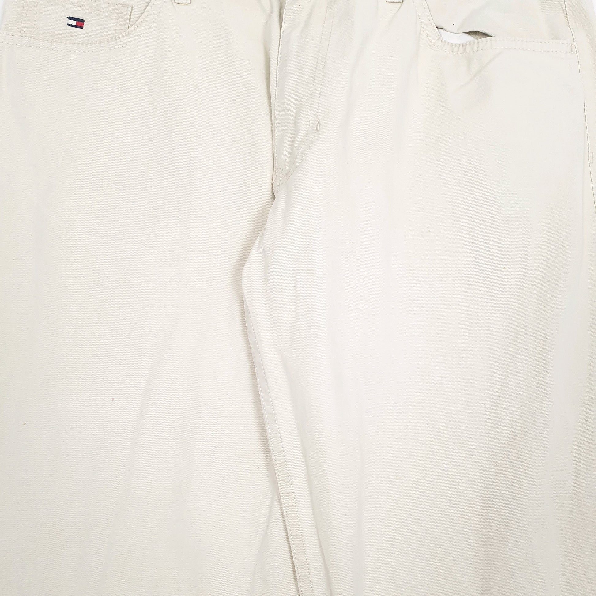 Mens Cream Tommy Hilfiger   Trousers