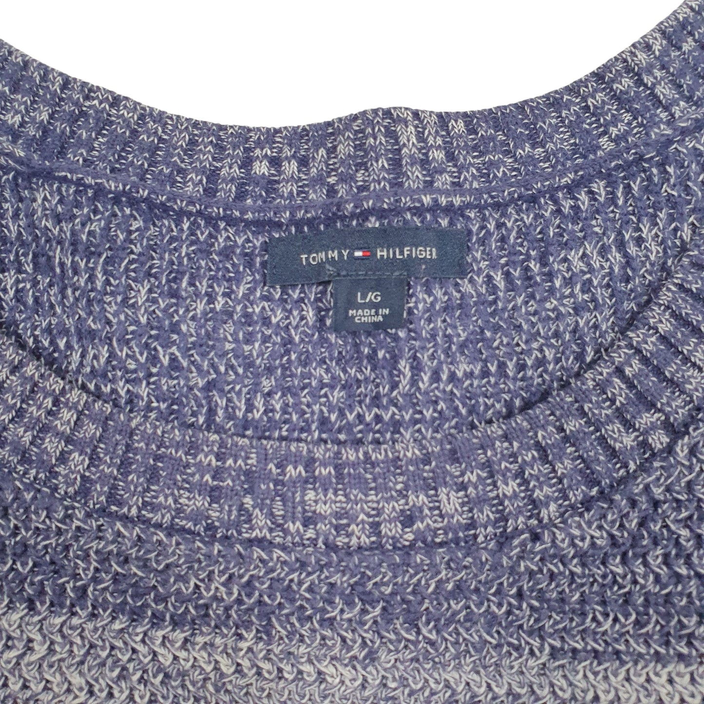 Womens Blue Tommy Hilfiger  Crewneck Jumper