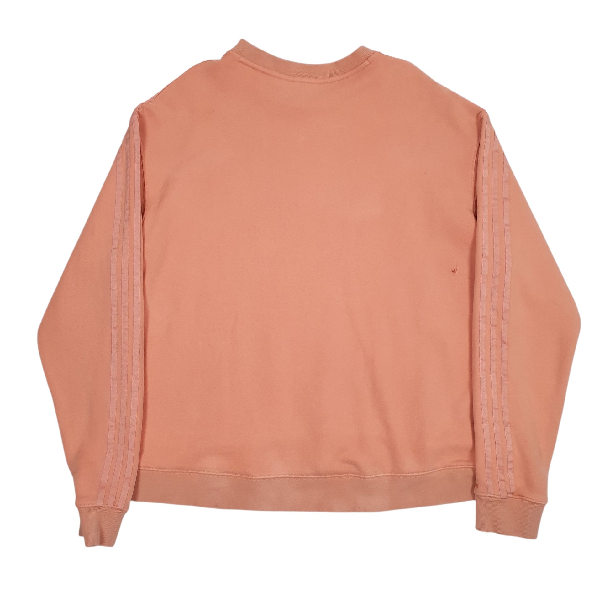 Mens Orange Adidas Heavyweight Ivy Park Crewneck Jumper