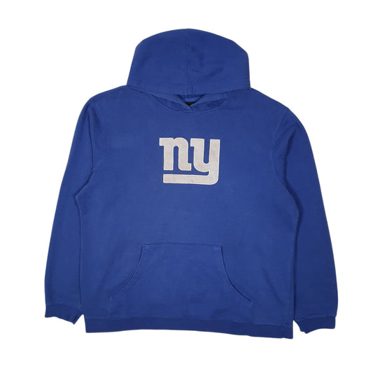Mens Blue NFL New York Giants Football Hoodie Jumper